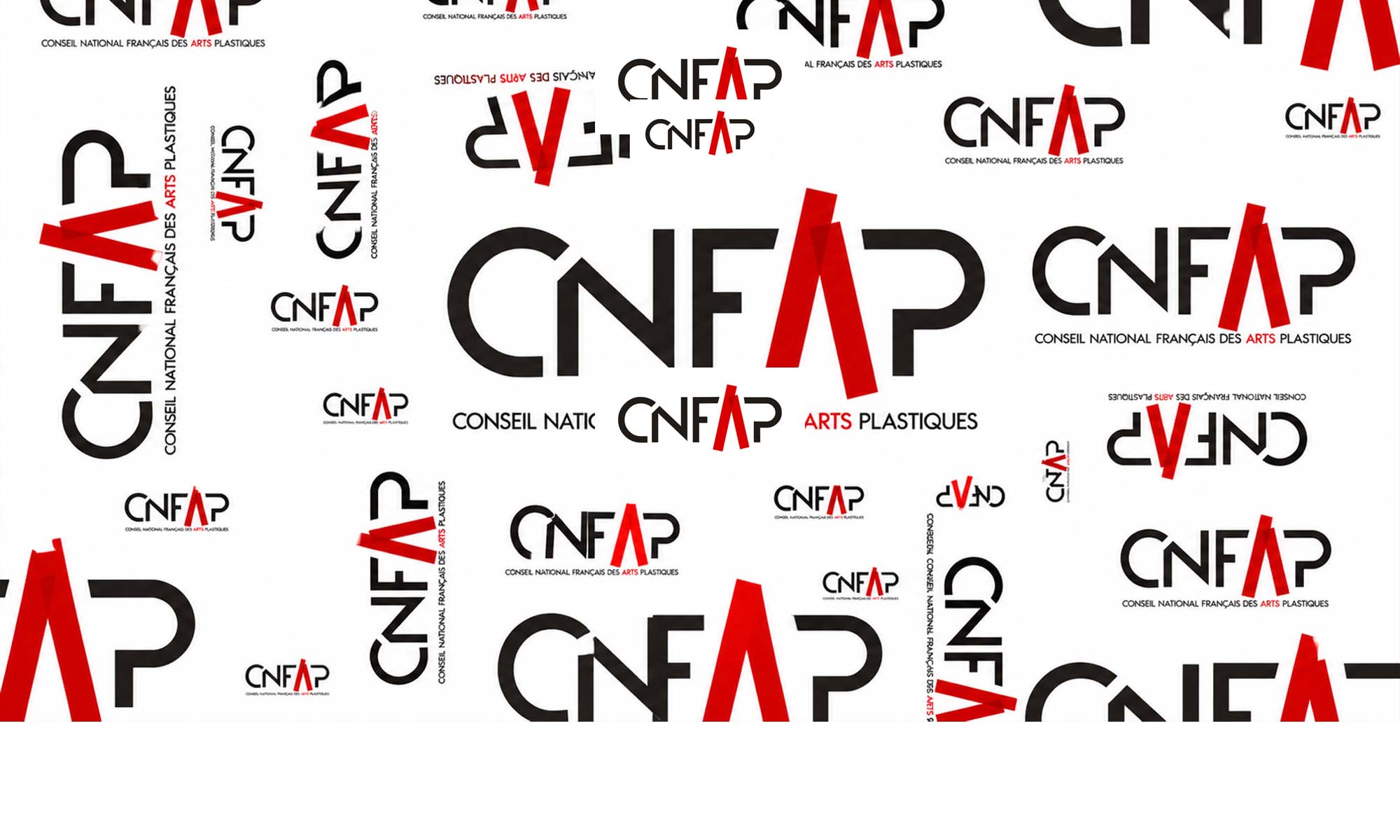 Conseil National Français des Arts Plastique | CNFAP Logo En-Tête