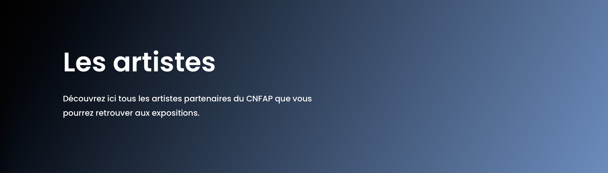 Artistes du CNFAP